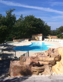 la piscine du camping